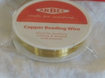 Beading Wire 28 Gauge Champagne 48m